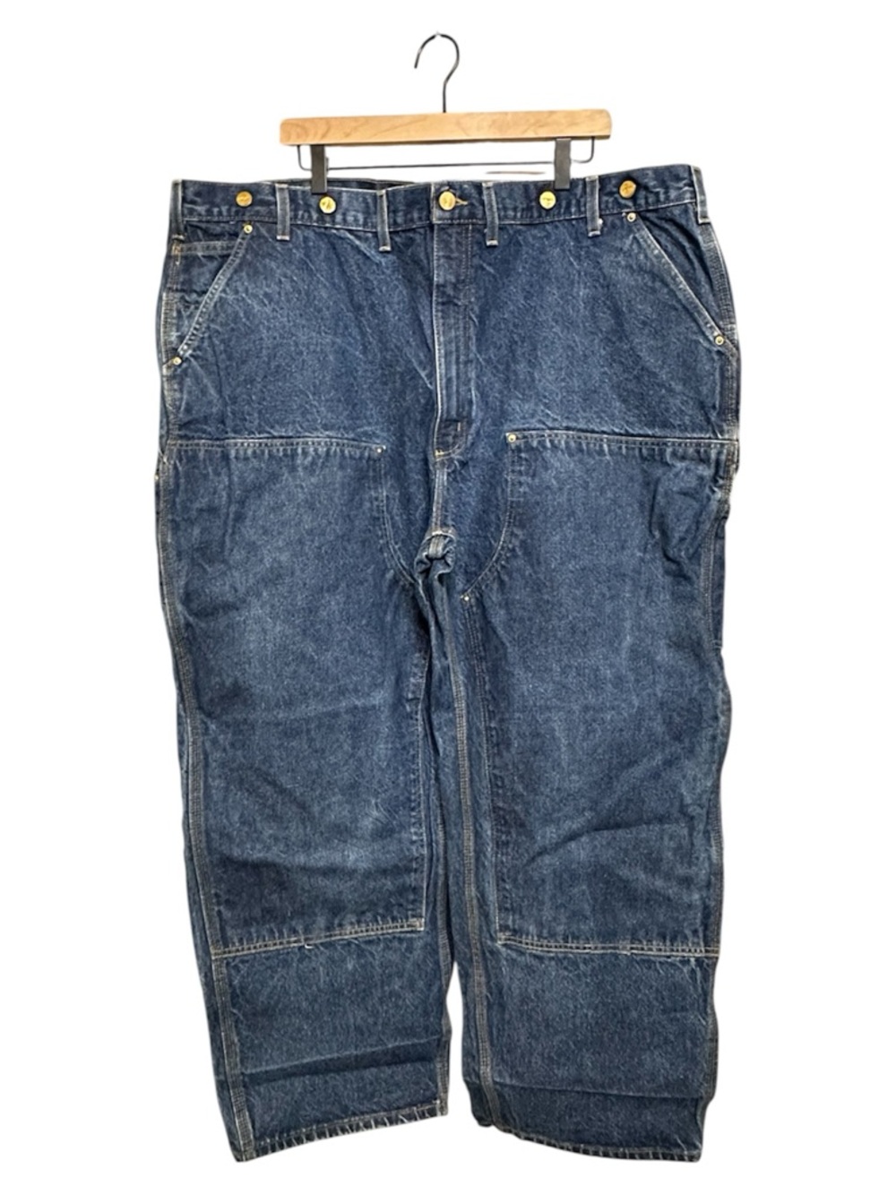 Carhartt 1990's B07 Double Knee Denim Carpenter Jeans Pants Men's 48x30